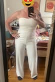 Absolutely love this thing. Purchased to wear as a costume change for my wedding after-party. It's got a good stretch and is really comfortable. Fully lined, but will still need either your most invisible underwear or nothing at all. - Molly W.