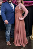 I wore this to a charity event. The color, style, and fit were amazing. The dress was so comfortable. I received so many compliments on the dress. - Justine C.