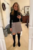 Very fitted, flattering bodysuit. Purchased in black and burgundy. They look great with Lulus mini skirts. - Kristina K.