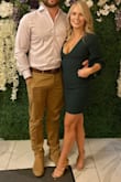 I loved this dress so much! It was the perfect length for my height, and the sleeves are gorgeous. I'd recommend some boob tape and double-sided tape as well to make sure they're in there all night. The green isn't super dark so I think it'd look awesome on any complexion. Got so many compliments! - Taylor H.