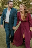 This dress was perfect! I wore them for my engagement pictures. Very flowy, yet flattering at the same time. It's a must have!! - Caitlin G.