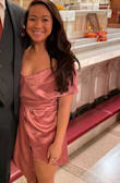 Extremely cute, fun, flirty dress! Got so many compliments. The draping of the dress was different and I loved it!! - PATRICIA Y.