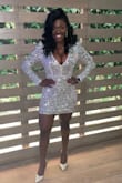 I wore this dress on my bday and people kept coming up to me ALL NIGHT to say how great I looked! Don't even think about it, just buy it! I could have gone up to a medium because I have bigger thighs and butt. But the small had me looking snatched! - LoyAnne H.