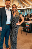 Super comfortable and flattering jumpsuit. I wore about a 1.5inch heel with it and it hit just at the ground which was nice! Soft fabric and a lot of support in the top with the behind the neck tie so I was able to go without a bra which was a plus with it being backless! - Rachael C.
