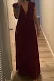 The quality of this dress is awesome and it's so pretty in person. It's sexy in a cute way? You don't need a bra with it and it's so flattering! - Justine M.