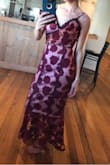 absolutely adored this dress I purchased for a recent fall wedding. The only reason I did not give it 5 stars is it was larger than I was hoping under the arms and in the midsection and definitely needed alterations. If you are in between sizes I would size down otherwise perfect dress! - Katharyn M.
