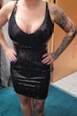 I was searching for a dress for my gfs 40th bday bash. I've never owned a dress like this and was concerned that my chest and booty wouldn't fit, but surprisingly it fits like a glove! I absolutely love this dress. It's so simple, yet classy. It's comfortable and can be dressed up or down. Highly recommend this dress for any occasion. - Dawn S.