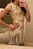 I wore this to a work holiday party and got so many compliments! It fit so well and fell exactly where it was supposed to. Loved it! - Kate P.