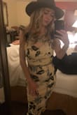 Love this dress! Wore it for my husband and I's 10 year wedding anniversary dinner in Sedona. It fit perfectly! This will be one of my favorite dresses to wear in the future also for a wedding to go to etc! - Nicole M.
