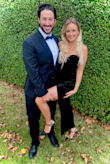 The fit and velvet material was perfect for a fall black tie wedding! - Brooke S.