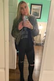This jacket is so cool! I was on the search for the perfect bomber and I found it! Material is nicer than the other jackets I was looking at. It's also heavier than other jackets as I was looking for so perfect for those cooler fall/winter days! I wish it came in other colors, I would definitely buy! - Bailey