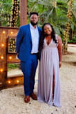 I loved the dress so much, wore it to a wedding and it was perfect. I'm short so it was a bit long but still looked great nonetheless. Ordered an  XL - JAMILA S.