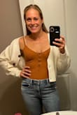 I love this bodysuit. First time I ordered one and I used the websites size guide. Fits perfectly and looks amazing! - Heather G.