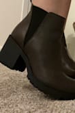I am in love with these! The price point is great and it fits me perfectly and true to size. I got the brown and the color is so flattering and so chic. The boots are also very comfortable. It does take a little time to stretch out the ankles but other than that, this boot is perfect for every day! Highly recommend! - Jonah M.