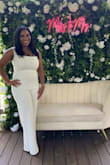 I ordered this to wear to friends' All White Bridal Shower, I loved it! I received SO many compliments! I was afraid of the length but with the heel height, I wore it was not a big deal! Would definitely purchase other colors! - Brittany M.