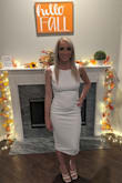 I'm petite, so I was a little nervous, but it fits great! Love the dress and the material. - Kaci V.