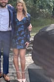 These are really great. They got me perfectly. I am between a size 8.5 -9 so shoe ordering is always a shot in the dark. I do have narrow feet so these were no problem for me in a size 9. I danced all night at my brother's October wedding which was held outside (due to Covid) on a rough patchy dance floor which was not so much floor as it was actually paving blocks laid out and so not the best for heals never mind dancing on in heals. The shoes matched my dress which was also purchased here. So bottom line they are great and I only hold 5 stars for really special items otherwise this is just as close at 4! BTW, if you have the in-between size problem as I do, I'd go a half size up to be safe as they narrow out even more so toward the toes. Hope this helps.
PS The dress is also from Lulus!
Worn 10/2/21 - Stephanie T.