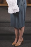 I got the off-white and nude color to wear with a dress for my niece's baptism and figured I'd return the pair I didn't wear. I could not part with either and ended up keeping them both! I wear a 6.5-7 and got the 7, they fit perfectly. Easy to walk in and so gorgeous. Very pleased with my Lulus purchase, as usual. - Sarah S.