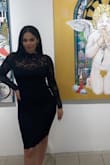 Love how I looked very flattering and great material. - Stephanie S.