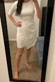 This dress looked like I was a waitress with a strange flap on the front. Would not recommend it. - Alexa R.