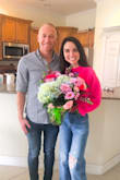 I love this sweater, the pink POPS and honestly, it feels like you're wrapped in a snuggie! It is super soft and fuzzy, not itchy. A bit cropped and balloon sleeve style! - Brooke E.