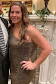 Got a lot of compliments on this dress!! The fit was great! Room to move and dance!!!! - Dana W.