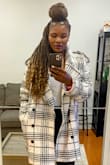 I love this coat, it's stylish and elegant. I received so many compliments. I highly recommend it. - Lenny R.