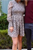 I wore this dress for Thanksgiving and got a lot of compliments!! It was super comfortable, even after dinner(: - Zoe T.