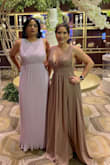 I love how it just fitted perfectly, only had to cut a couple of inches since I am 5' 1", the material is sturdy, but also flexible enough for the fabric to flow when you move, I wore it for a wedding I received tons of compliments, the color is amazing and on trend. - Kya S.