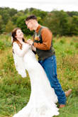 This was the perfect dress for my wedding day! I did not feel comfortable spending thousands on my wedding dress, so you can say my parents were more than pleased with the price and I was more than pleased with how it looked! I got so many compliments and no one believed how affordable the dress was! - Sarah R.