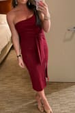This dress fit like a glove and was so flattering. A definite show stopper. It is great quality for the price. Very impressed. - Jocelyn L.