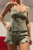 This is so comfortable it could pass as PJs. There are built-in shorts for added coverage. Love the color. - Julia K.