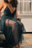 I;m a 10 in dress and usually wear a medium or large. I got the medium and it was tight. Don't size down&. Just purchase your true size. The dress is a lot longer than I thought. I'm 5'9 and wore 3 inch heels and the dress hit the floor! Gorgeous dress and great price ! - Meghan S.
