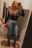 When I tried on this top, I loved it! The bodysuit and material is very comfortable. It made me feel sexy & got compliments on it. - Sylvia A.