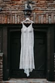My friends and family could hardly believe that my wedding dress was bought online and under $100! The quality is outstanding and photographed beautifully. The dress was 99% perfect - the only alterations I needed to get done was adjusting the strap (as they were too big on me) and adding pads for support. I have zero regrets that I bought my dress online and didn't go looking for dresses at bridal boutiques - all of the money I saved went towards an amazing honeymoon! - Jessamine P.