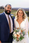 I felt so beautiful and comfortable in this dress. It was just the right one for our outdoor in late fall wedding/elopement. I've received tons of compliments and my husband thinks it was the perfect choice for me too. - Stephanie B.