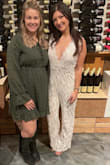 Exceeded my expectations! I was worried because jumpsuits have never looked good on me but this one fit perfectly and was very flattering. I received compliments from everyone at my bridal shower! I'm usually a 6 and ordered a M and it fit wonderfully. Buy buy buy! - Krista C.