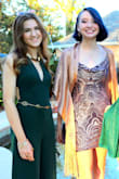 Daughter decided to skip a classic dress when shopping for HOCO this year and opted for a 70s style pantsuit instead. Excellent choice! She stood out in the crowd and danced the night away with ease. The suit is a little snug at the waist, but long in the legs, so we had it tailored for a perfect fit on her petite frame. The green color is even more gorgeous in person! - Amy E.
