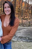 This bodysuit is perfect- got so many compliments on Thanksgiving! Is so comfortable and the v-cut neckline is very sexy but not too much! Ordered other colors too!! - Kimberly C.