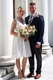 Wore this dress for my elopement and it was perfect. - Racheal C.