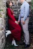 I am obsessed with these booties! I wore them for engagement photos and got so many compliments on them. Love love LOVE! - Nicole M.