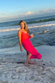 Perfect cover up! A little loose up too so you can order your true size. I ordered a medium and it was perfect. Straps are adjustable too which is great. Wore this in Mexico and loved it! - Lisa M.