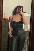 The bust is a little tight, so order up if you normally wear bras every day (I usually get by with a sports bra or a tight crop top under my sweaters). So comfortable! - Venetia H.