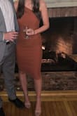 Absolutely love this dress! I usually wear a size 4 or 6 in dresses and the medium fit me so well. I wore it to my work holiday party and received so many compliments. Definitely recommend. - Carly F.