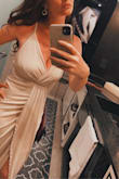 I felt like a sexy golden goddess in this dress. I hope no one notices if I just wear it to every event! - Olivia L.