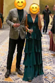 I absolutely love this dress. It was perfect for a black-tie Christmas party. The deep-v goes a little low but I just used a safety pin and it was perfect. - Morgan R.