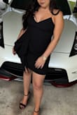 Absolutely loved this dress. Due to some medical issues, I put on extra pounds and this dress made me feel super sexy, elegant, and beyond confident. Stretchy and comfortable. Straps were a tiny bit loose for me but stayed in place. Must have little black dress! - Bruna D.