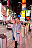 This jacket is great and so cute! I wore it in New York this winter and it was warm enough! - Kelsey S.
