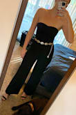 This outfit fits me perfectly! I got it for a winter wedding and will pair it with heels, a jacket, and western chain belt. - Rylee C.