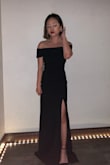 The dress is so comfortable, doesn't ride up, fits perfectly, and suitable for any formal occasion. Easy to dress it up with accessories. Def worth the purchase. - Katrina D.